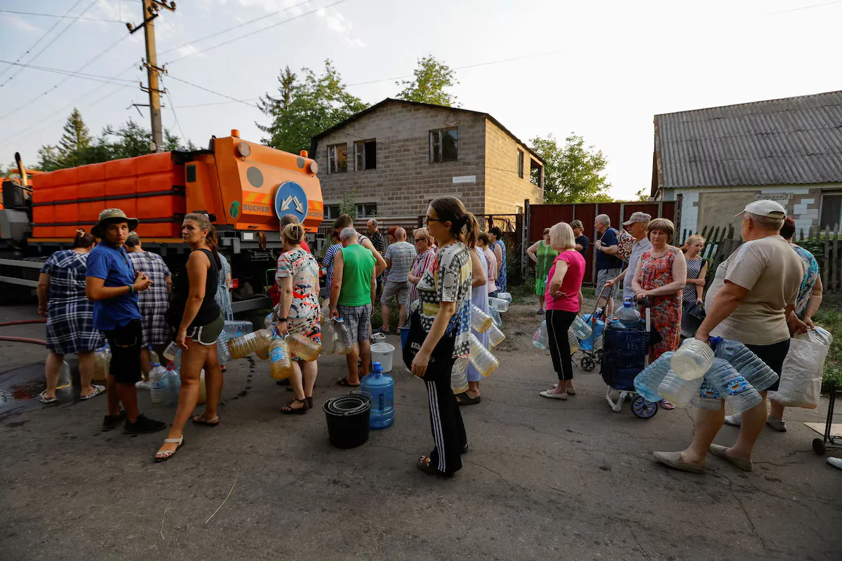 "Дядю Вово, врятуй нас": окупований Донбас залишився без води